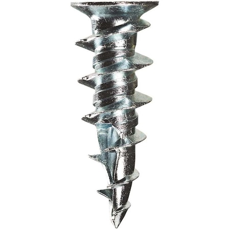 Cobra Triple-Grip Screw Anchor, 52 lbs Tension Strength, 200 PK 033T
